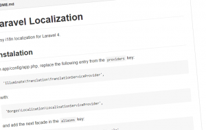 Laravel Localization Package